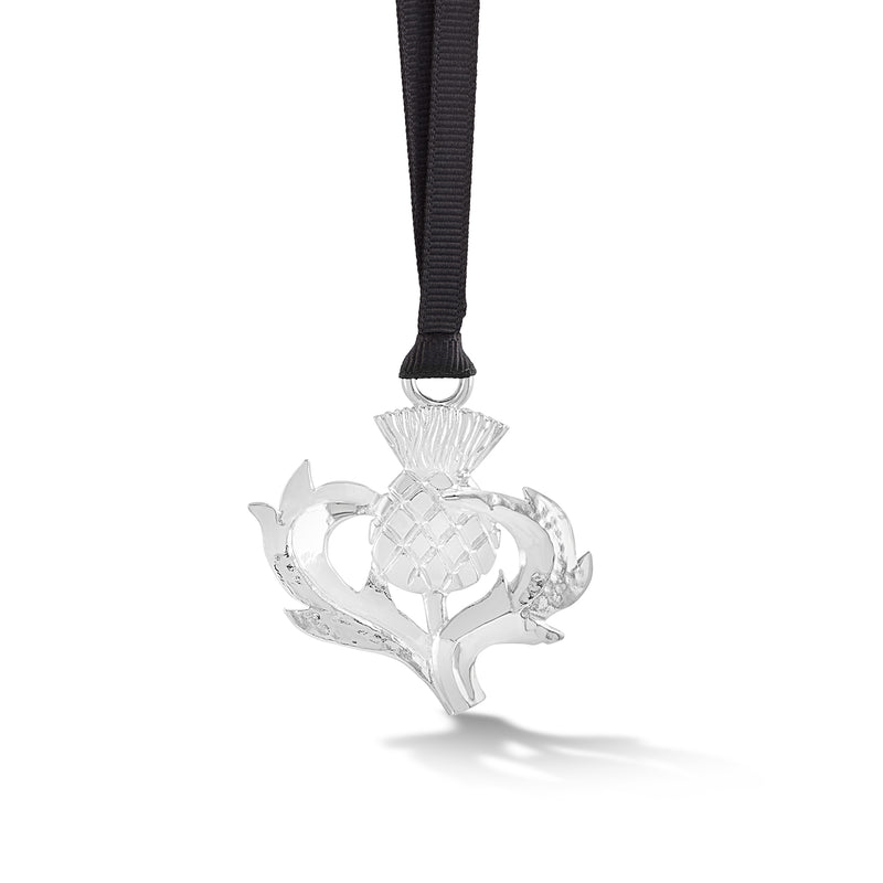     XC2022-THISTLE-P-Dower-and-Hall-Silver-Plated-Pewter-Thistle-Christmas-Decoration-2022