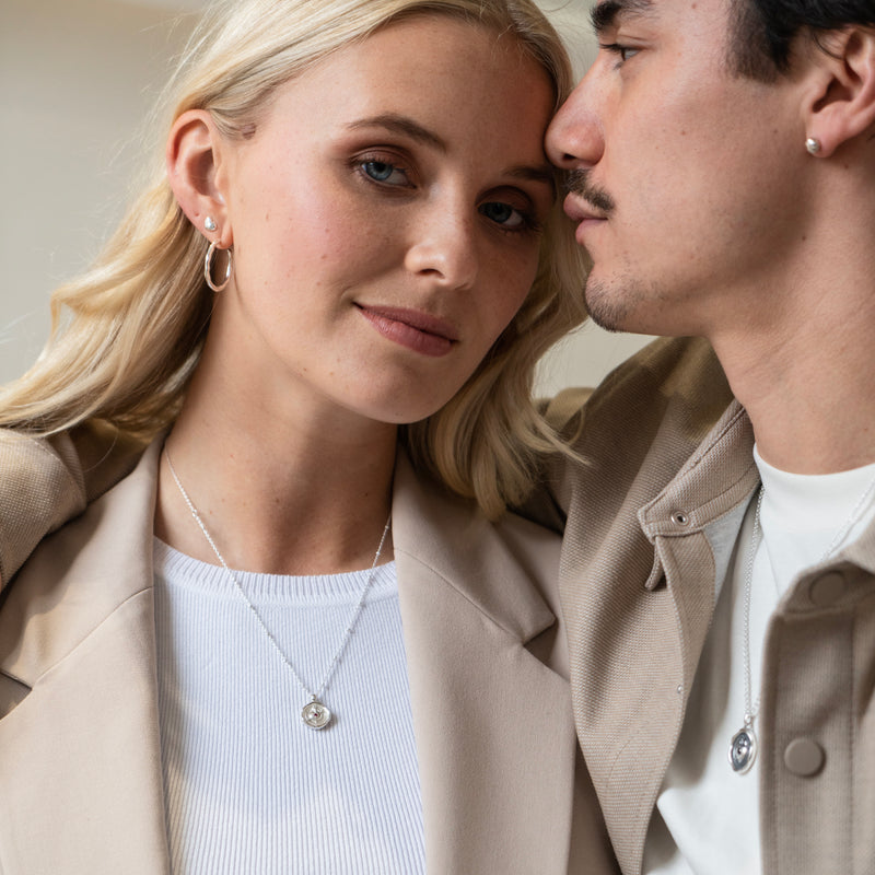 Sculptural Mini Heart Studs