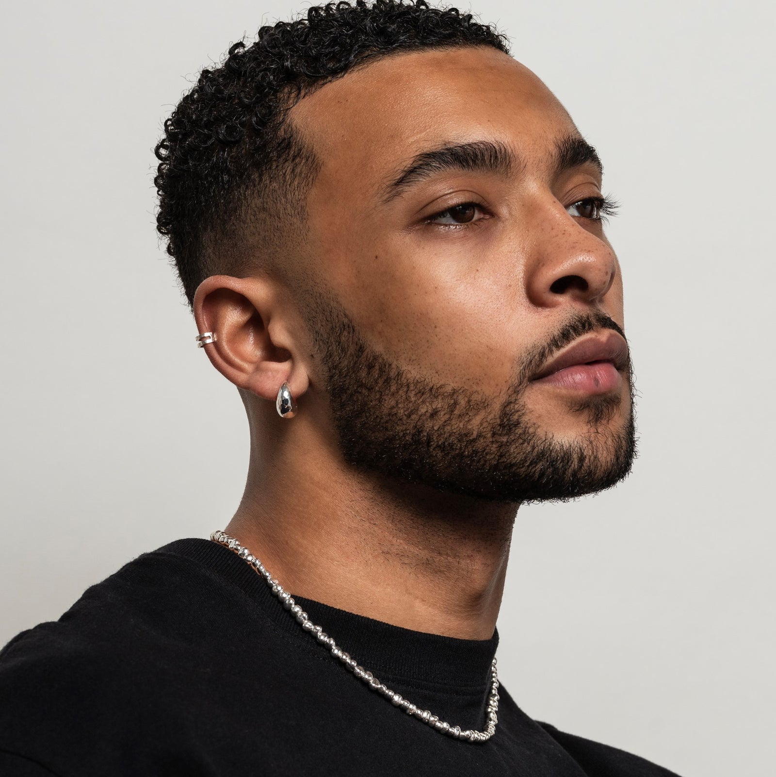 Men's Double Bar Nomad Ear Cuff