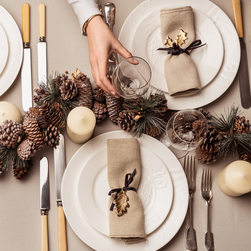 XC-WOODLAND-G-Dower-and-Hall-Gilded-Pewter-Woodland-Christmas-Decoration-Set-3