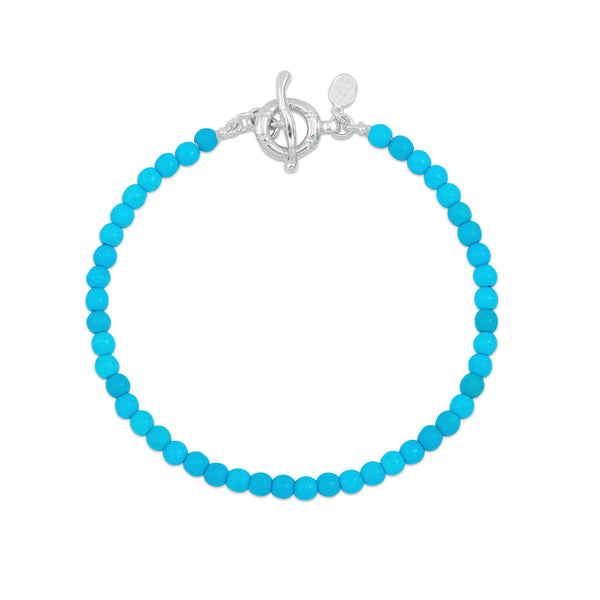Men's Turquoise Bead Bracelet
