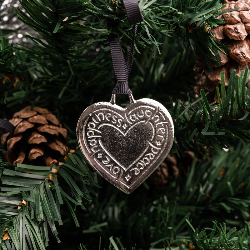     XC1999-P-Dower-and-Hall-Silver-Plated-Pewter-Happiness-Heart-Tree-Christmas-Decoration-1999-1