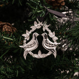 XC2021-P-Dower-and-Hall-Silver-Plated-Pewter-Two-Turtle-Doves-Christmas-Decoration-2021-1