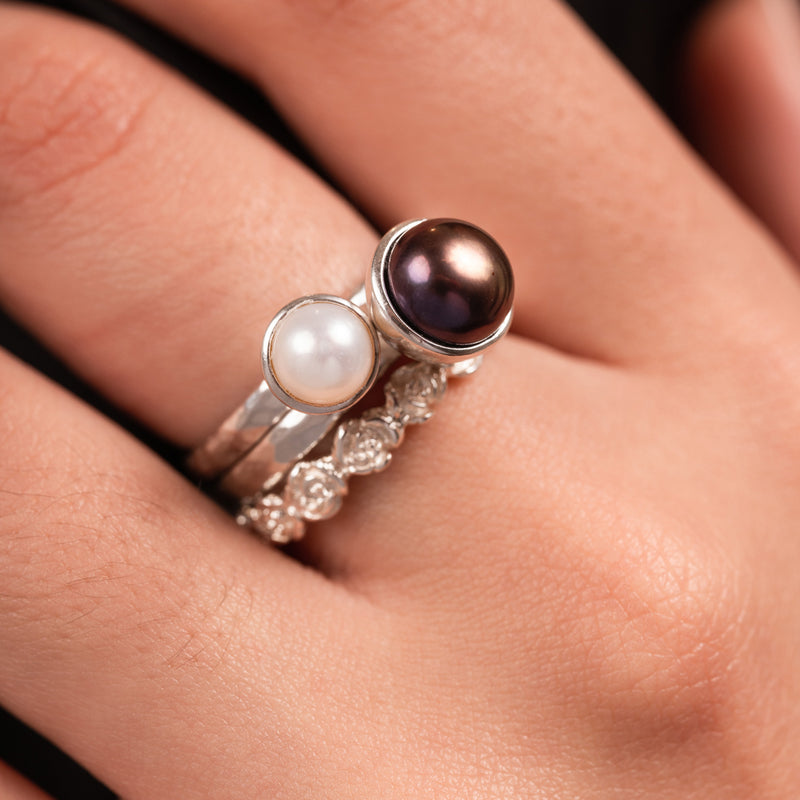 Dower-and-Hall-Rosey-Pearl-Twinkle-Stacking-Rings