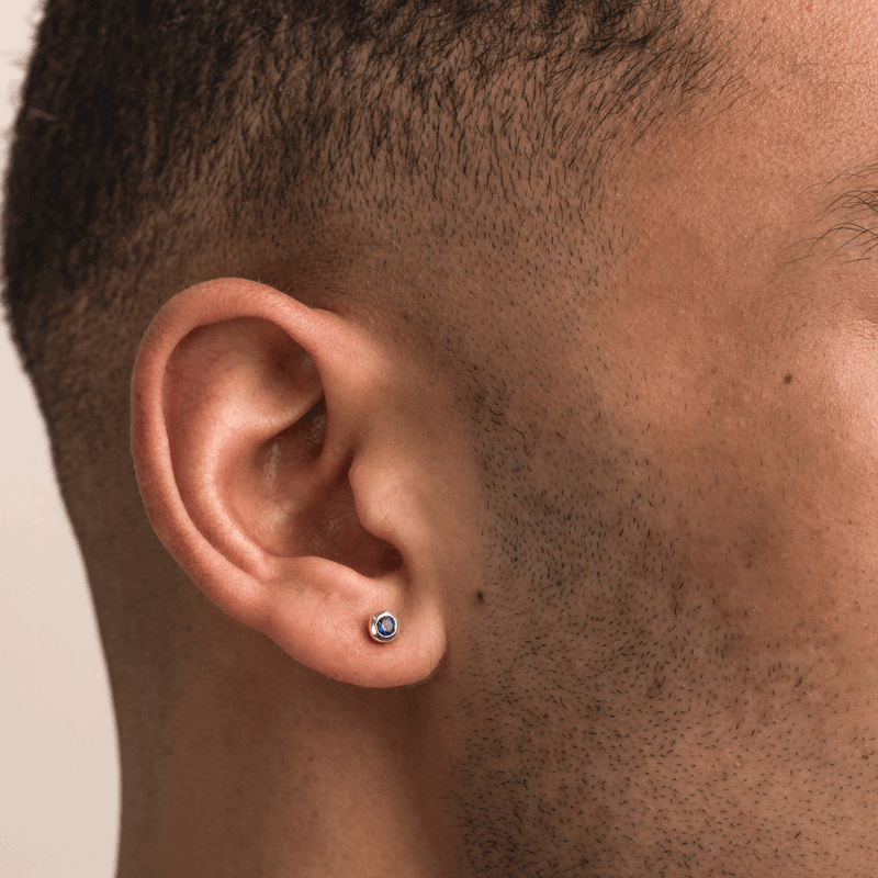 Men's single 2025 stud earrings