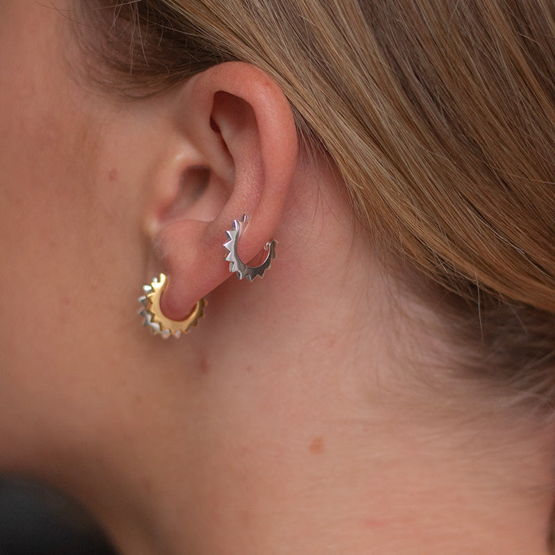 Dower-And-Hall-Stirling-Silver-Star-Story-Hoops-1HHE16-S-Dower-and-Hall-Sterling-Silver-Star-Huggie-Hoops-1