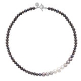 Dark Ombre Freshwater Pearl Necklace