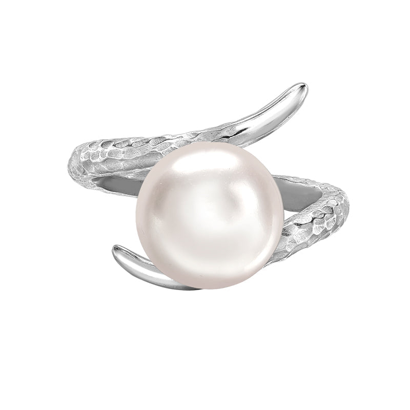 Dower-And-Hall-Twisted-White-Stirling-Silver-Freshwater-Pearl-Ring