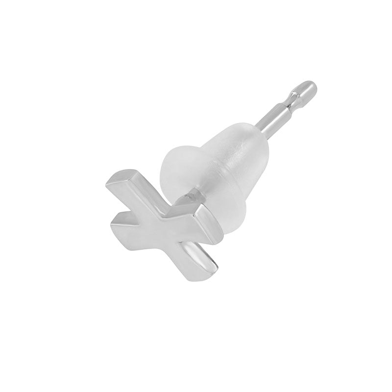 18k Gold Single Kiss Ear-Stud