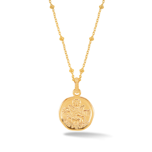 Lucky Sixpence Necklace