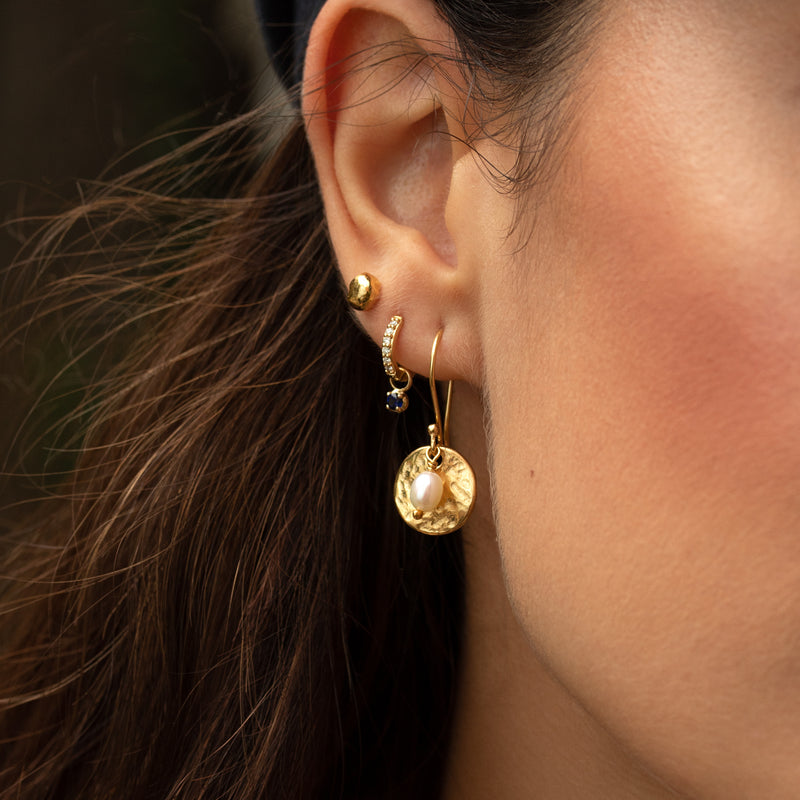 Dower and clearance hall pearl earrings