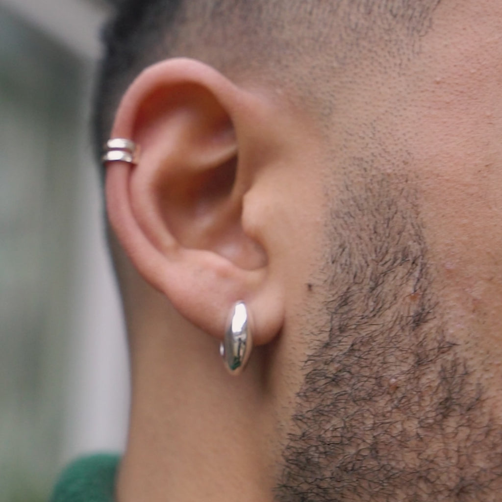 Men's Double Bar Nomad Ear Cuff